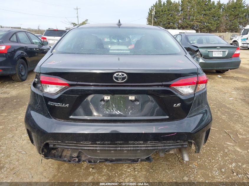 2022 Toyota Corolla Le VIN: 5YFEPMAE0NP386970 Lot: 43929387