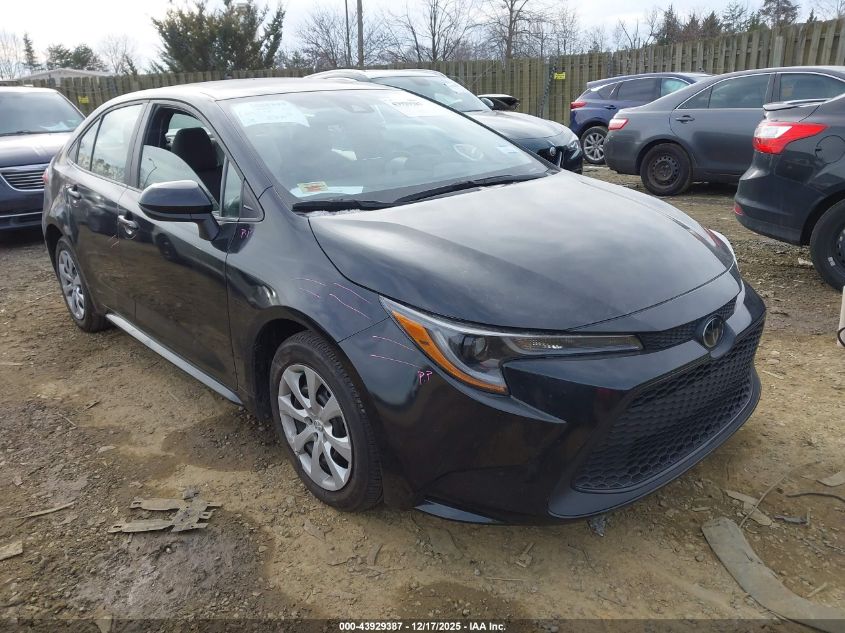 2022 Toyota Corolla Le VIN: 5YFEPMAE0NP386970 Lot: 43929387