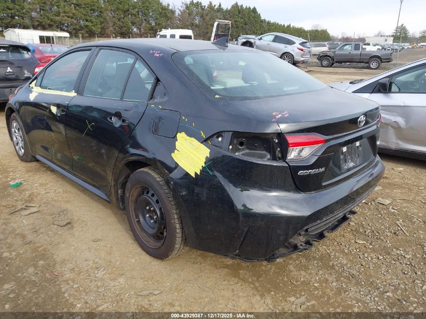 2022 Toyota Corolla Le VIN: 5YFEPMAE0NP386970 Lot: 43929387