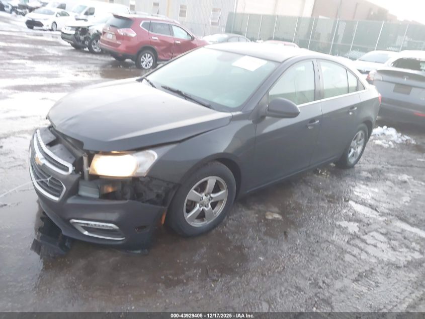 2016 Chevrolet Cruze Limited 1Lt Auto VIN: 1G1PE5SB5G7196796 Lot: 43929405