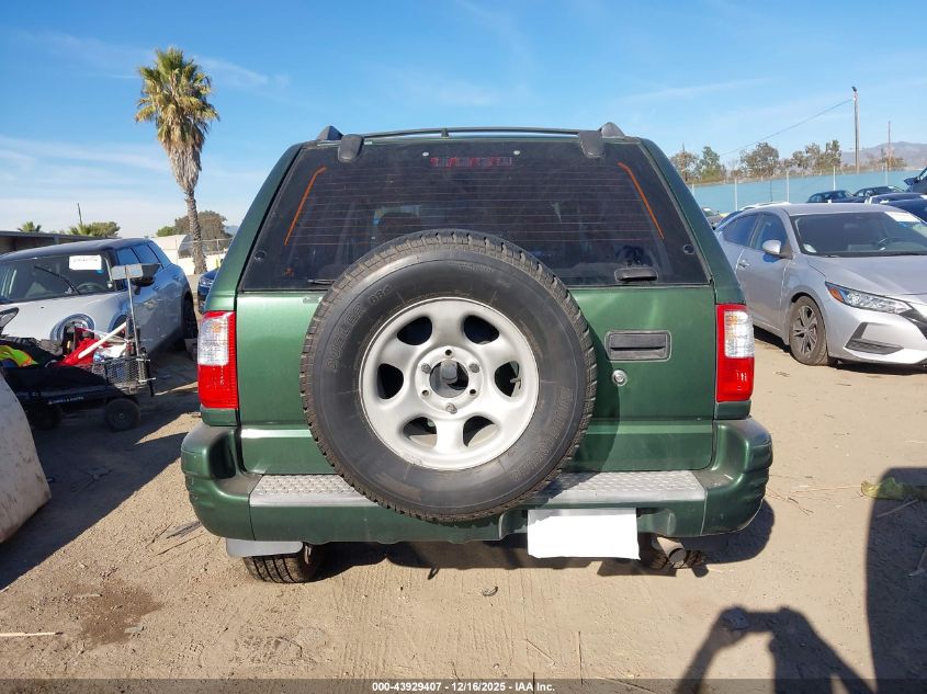 2000 Isuzu Rodeo Ls/Lse/S 3.2L VIN: 4S2CK58W5Y4343165 Lot: 43929407