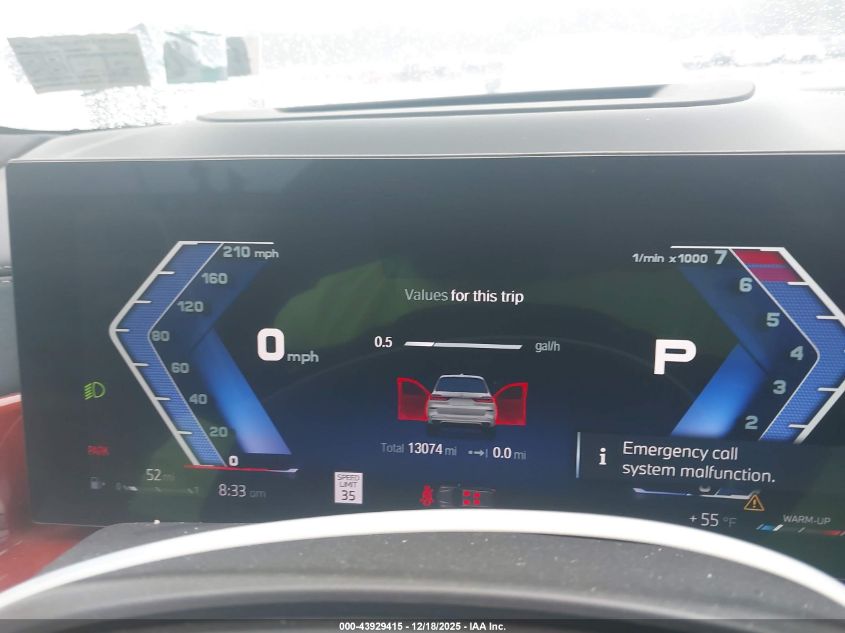 2023 BMW Alpina Xb7 VIN: 5UX43EM12P9R55265 Lot: 43929415