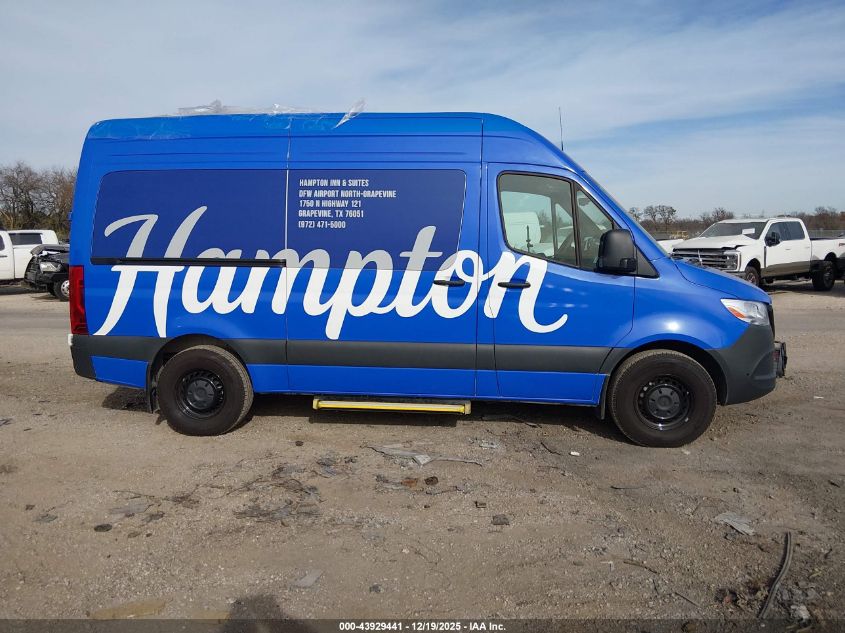 2025 Mercedes-Benz Sprinter 2500 Standard Roof 4-Cyl Diesel VIN: W1Z4KFHY9SP788383 Lot: 43929441