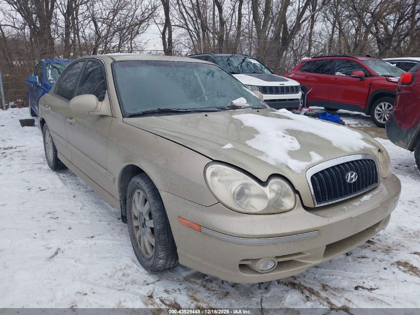 2003 Hyundai Sonata Gls/Lx VIN: KMHWF35H73A885106 Lot: 43929448