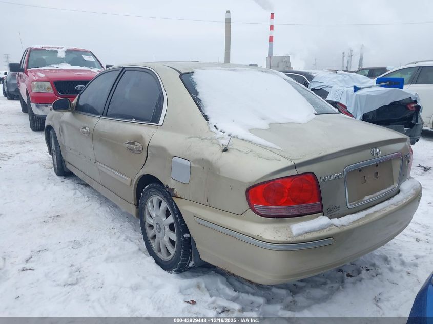 2003 Hyundai Sonata Gls/Lx VIN: KMHWF35H73A885106 Lot: 43929448