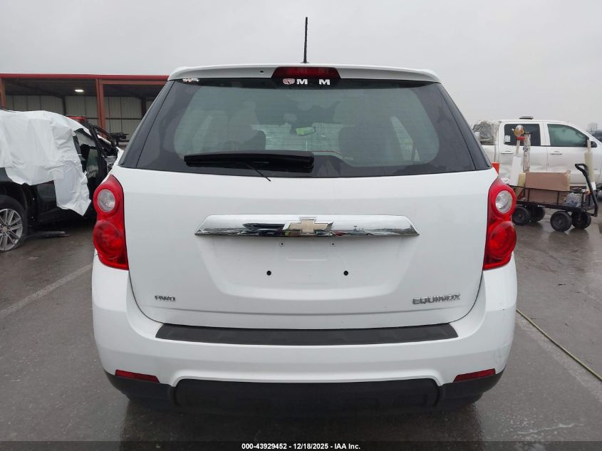 2015 Chevrolet Equinox Ls VIN: 2GNFLEEK6F6172758 Lot: 43929452
