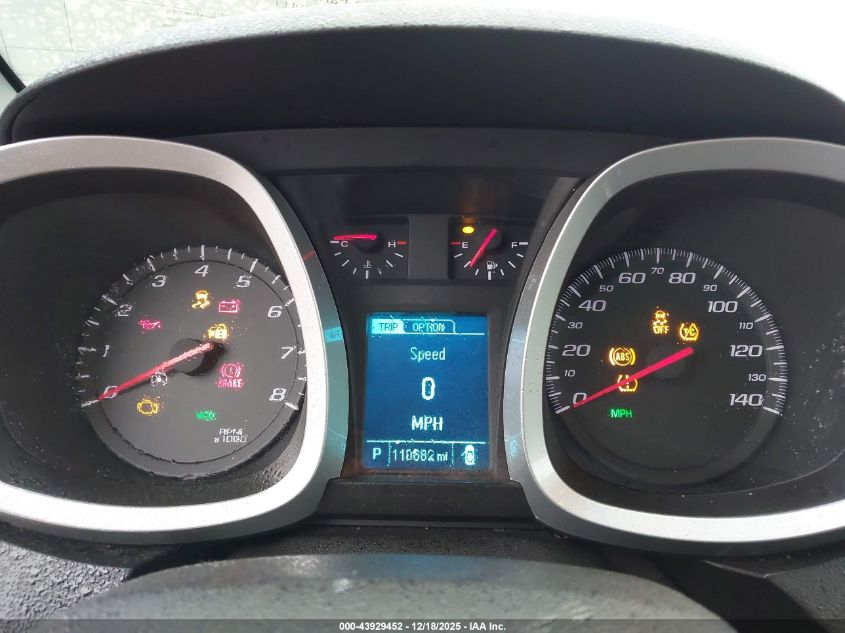 2015 Chevrolet Equinox Ls VIN: 2GNFLEEK6F6172758 Lot: 43929452