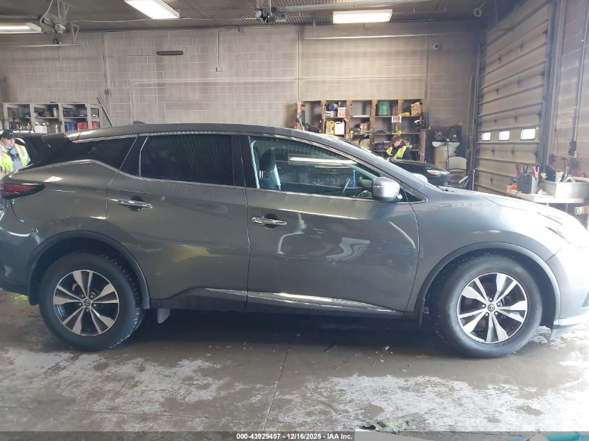 2019 Nissan Murano S VIN: 5N1AZ2MS8KN166219 Lot: 43929457