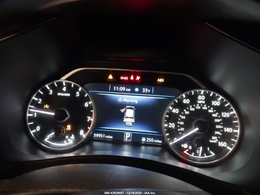 2019 Nissan Murano S VIN: 5N1AZ2MS8KN166219 Lot: 43929457