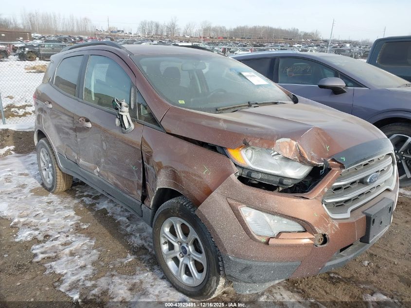 2019 Ford Ecosport Se VIN: MAJ6S3GL8KC295085 Lot: 43929481