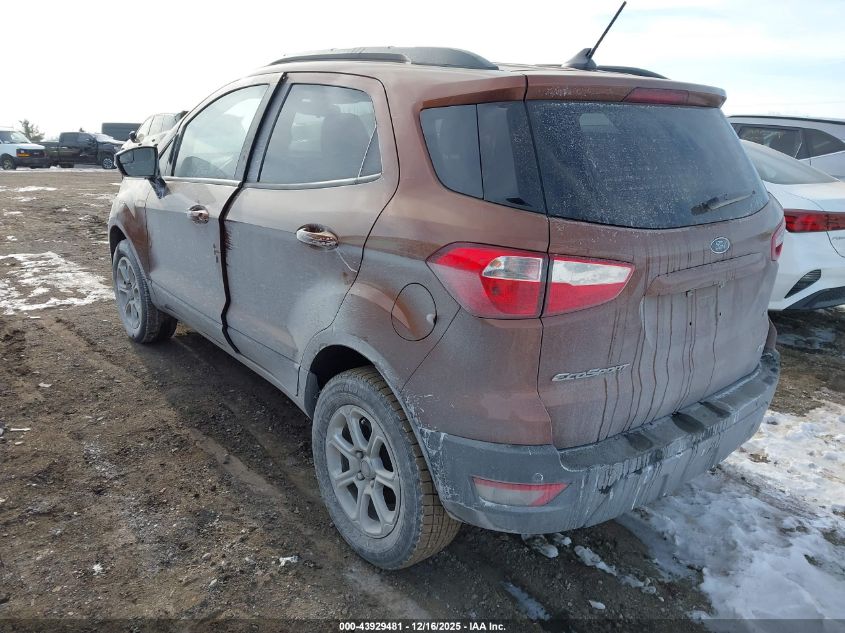 2019 Ford Ecosport Se VIN: MAJ6S3GL8KC295085 Lot: 43929481