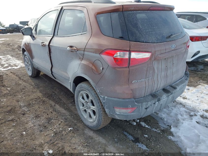 2019 Ford Ecosport Se VIN: MAJ6S3GL8KC295085 Lot: 43929481