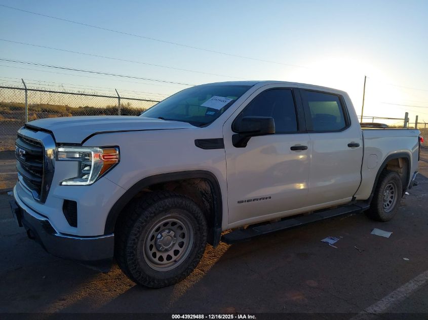 2022 GMC Sierra 1500 Limited 4Wd Short Box Pro VIN: 3GTP9AEK1NG158838 Lot: 43929488