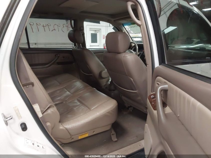 2003 Toyota Sequoia Limited V8 VIN: 5TDBT48A73S188568 Lot: 43929499