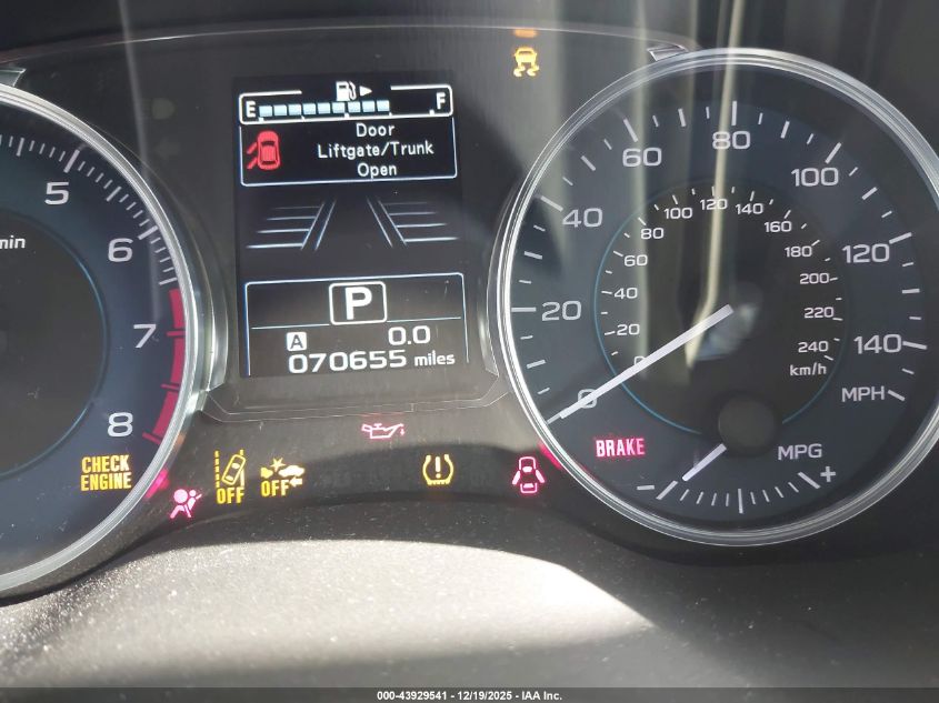 2016 Subaru Crosstrek 2.0I Limited VIN: JF2GPANC1GH312361 Lot: 43929541