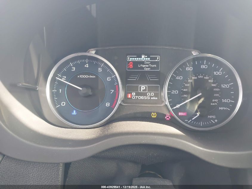 2016 Subaru Crosstrek 2.0I Limited VIN: JF2GPANC1GH312361 Lot: 43929541