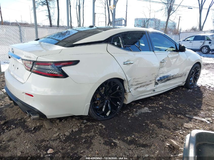 2019 Nissan Maxima 3.5 Platinum VIN: 1N4AA6AV6KC372853 Lot: 43929543