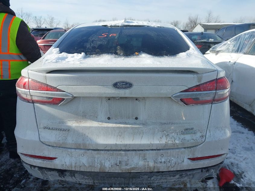 2020 Ford Fusion Se VIN: 3FA6P0HD0LR169622 Lot: 43929550