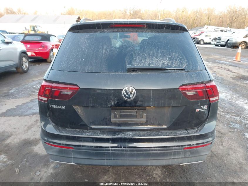 2018 Volkswagen Tiguan 2.0T S VIN: 3VV0B7AX4JM058773 Lot: 43929560