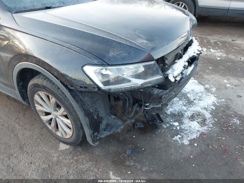 2018 Volkswagen Tiguan 2.0T S VIN: 3VV0B7AX4JM058773 Lot: 43929560