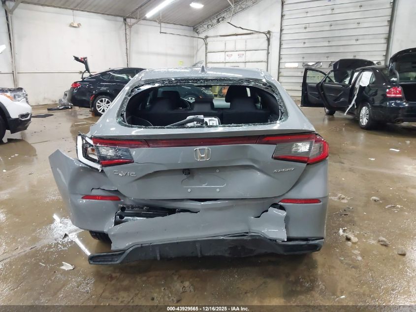 2025 Honda Civic Sedan Sport VIN: 19XFL2H85SE019452 Lot: 43929565