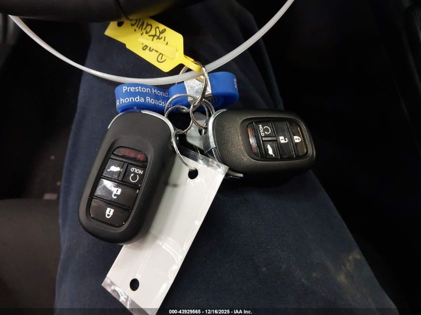 2025 Honda Civic Sedan Sport VIN: 19XFL2H85SE019452 Lot: 43929565