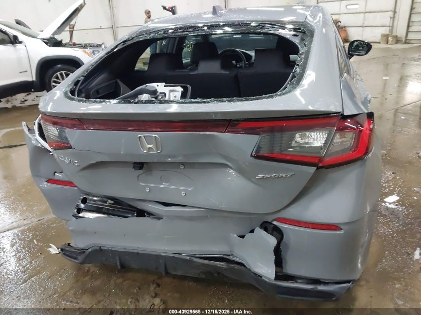 2025 Honda Civic Sedan Sport VIN: 19XFL2H85SE019452 Lot: 43929565