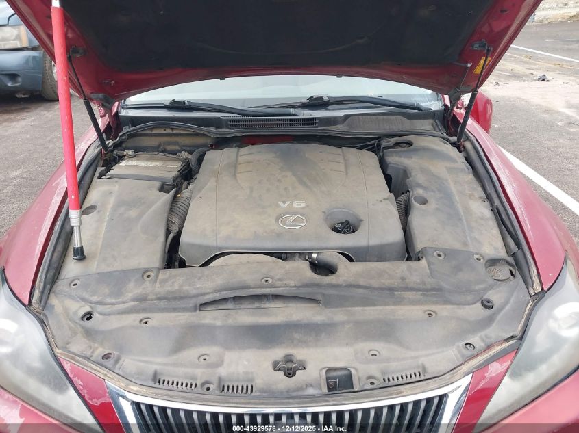 2009 Lexus Is 250 VIN: JTHBK262695096514 Lot: 43929578