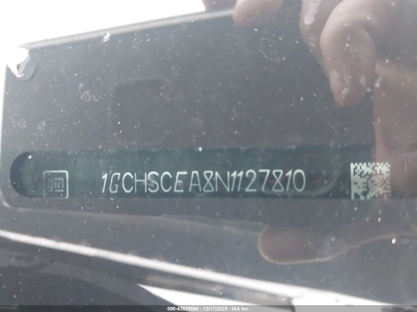 2022 Chevrolet Colorado 2Wd Long Box Lt VIN: 1GCHSCEA8N1127810 Lot: 43929580