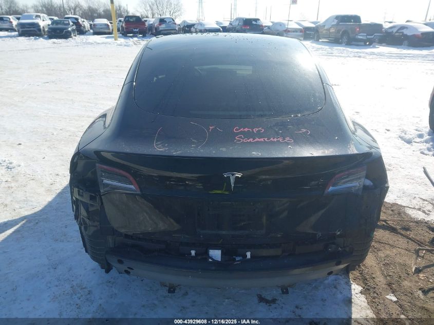 2023 Tesla Model 3 Rear-Wheel Drive VIN: 5YJ3E1EA2PF446992 Lot: 43929608