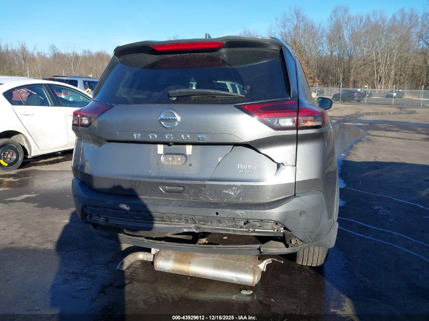 2021 Nissan Rogue S Intelligent Awd VIN: 5N1AT3AB0MC808538 Lot: 43929612