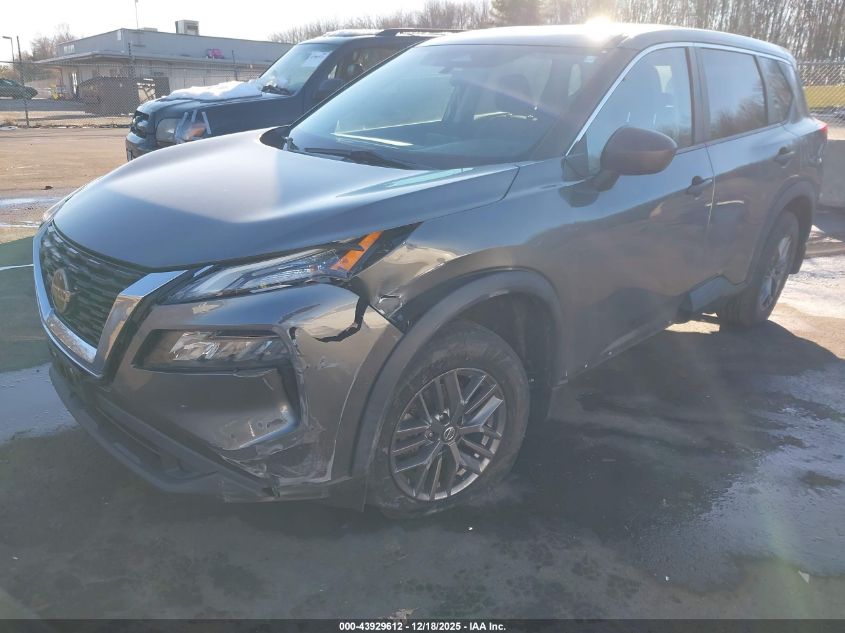 2021 Nissan Rogue S Intelligent Awd VIN: 5N1AT3AB0MC808538 Lot: 43929612