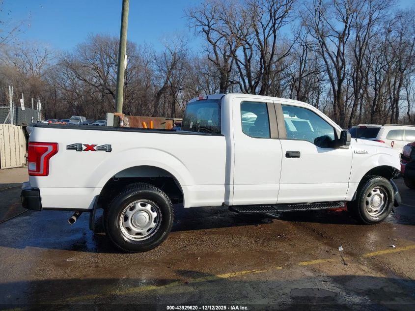 2015 Ford F-150 Xl VIN: 1FTEX1E89FFA75792 Lot: 43929620