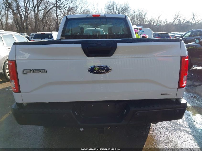 2015 Ford F-150 Xl VIN: 1FTEX1E89FFA75792 Lot: 43929620