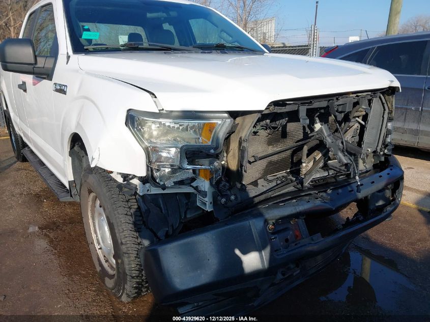 2015 Ford F-150 Xl VIN: 1FTEX1E89FFA75792 Lot: 43929620