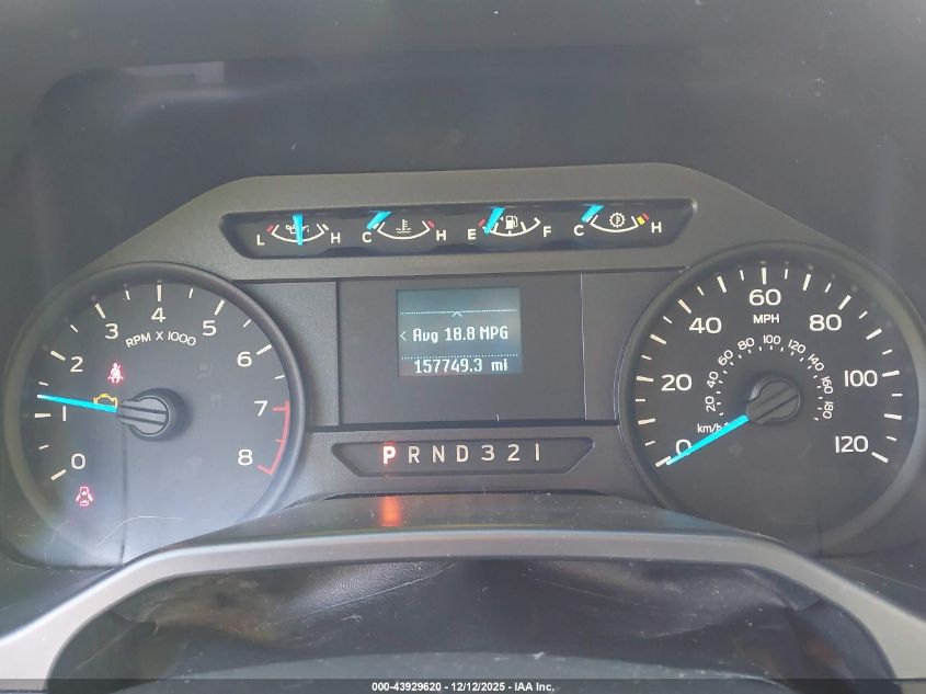 2015 Ford F-150 Xl VIN: 1FTEX1E89FFA75792 Lot: 43929620