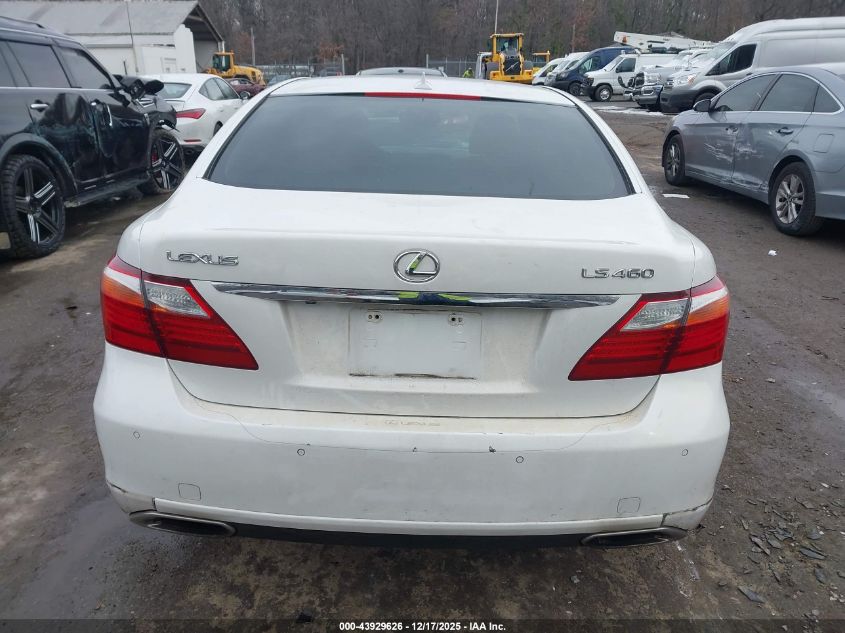 2010 Lexus Ls 460 VIN: JTHBL5EF5A5097063 Lot: 43929626