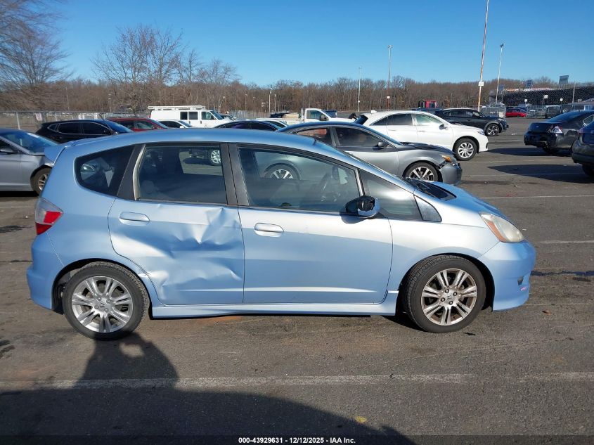 2009 Honda Fit Sport VIN: JHMGE88419S018013 Lot: 43929631