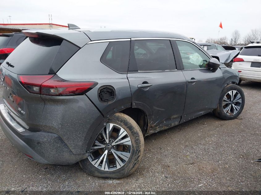 2023 Nissan Rogue Sv Intelligent Awd VIN: 5N1BT3BB6PC801200 Lot: 43929638