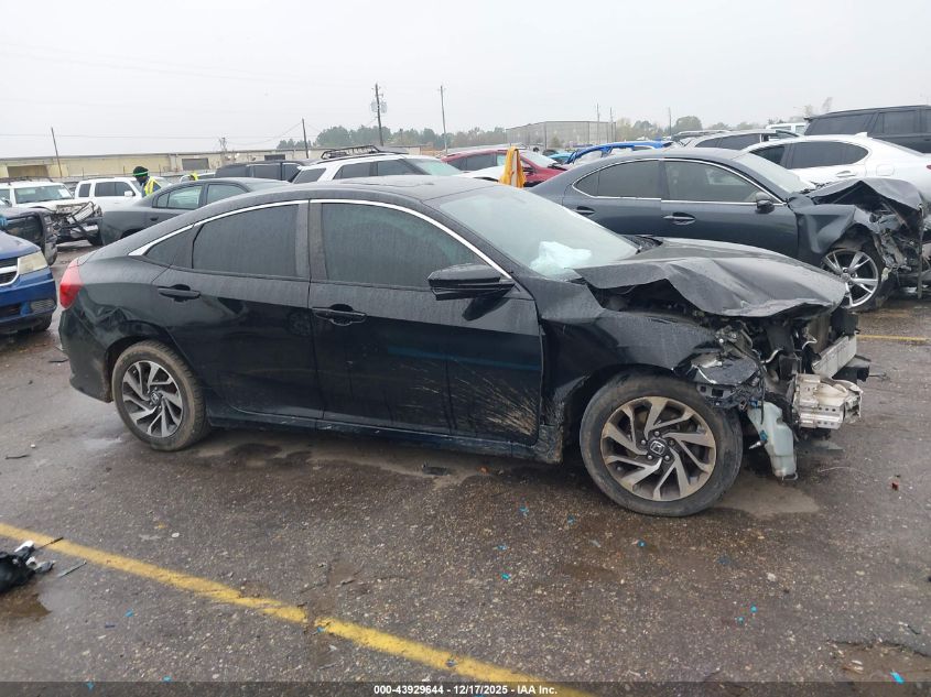 2016 Honda Civic Ex VIN: 19XFC2F71GE051851 Lot: 43929644