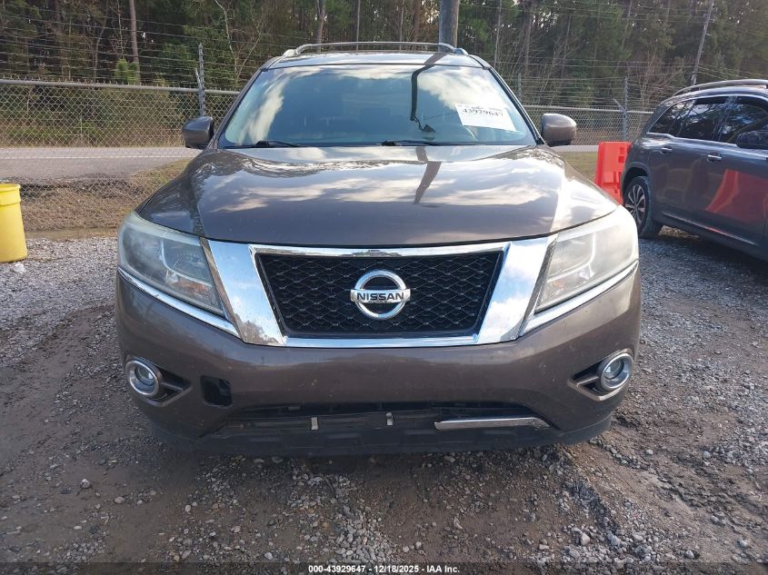 2016 Nissan Pathfinder Platinum/S/Sl/Sv VIN: 5N1AR2MN3GC611043 Lot: 43929647