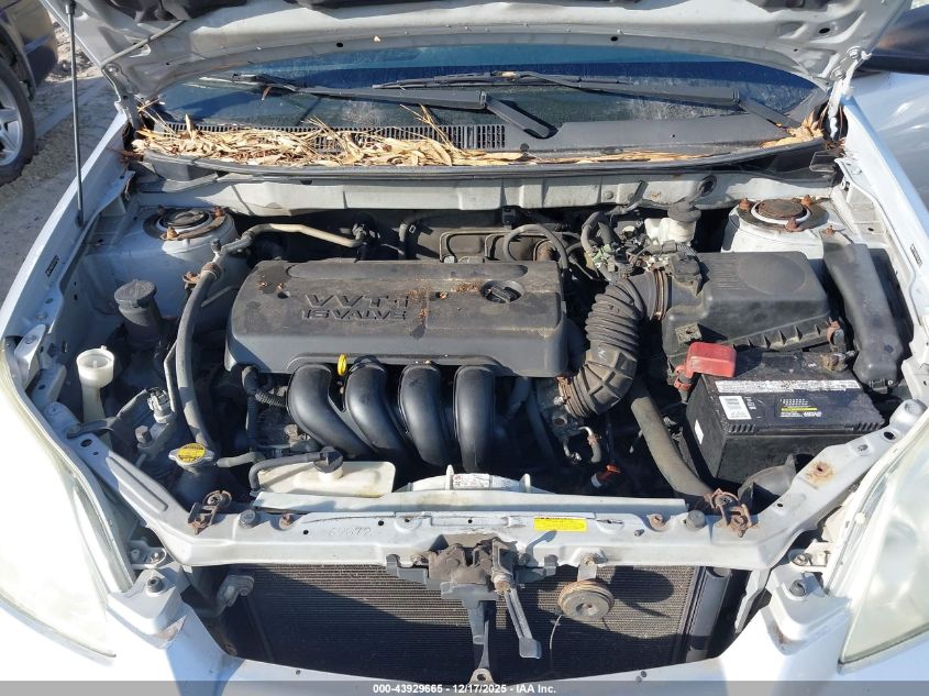 2005 Toyota Matrix VIN: 2T1KR32E15C342742 Lot: 43929665