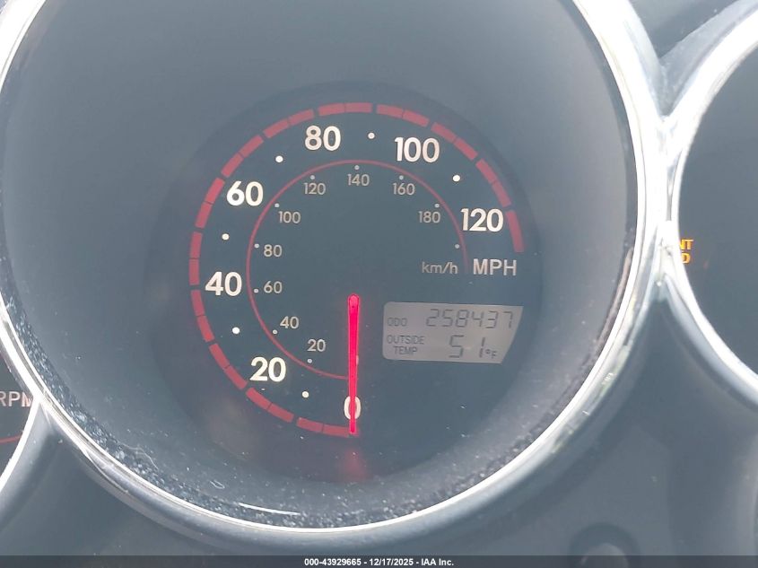 2005 Toyota Matrix VIN: 2T1KR32E15C342742 Lot: 43929665