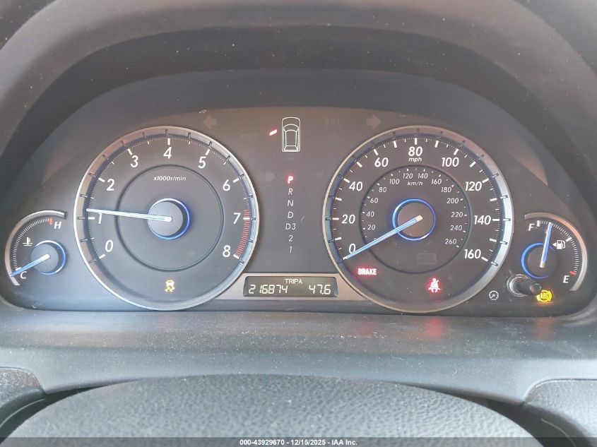 2010 Honda Accord Crosstour Ex-L VIN: 5J6TF1H58AL006043 Lot: 43929670