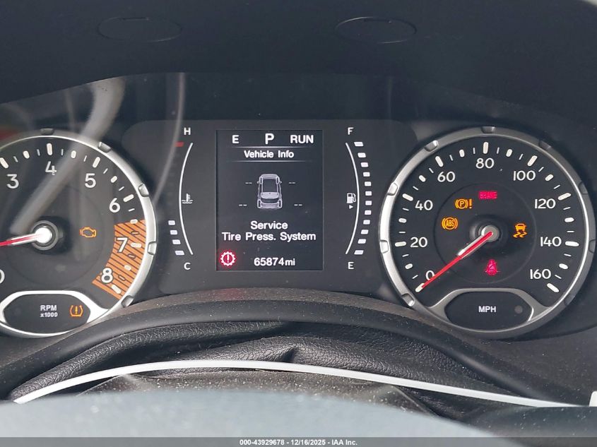 2019 Jeep Renegade Latitude Fwd VIN: ZACNJABBXKPK84920 Lot: 43929678