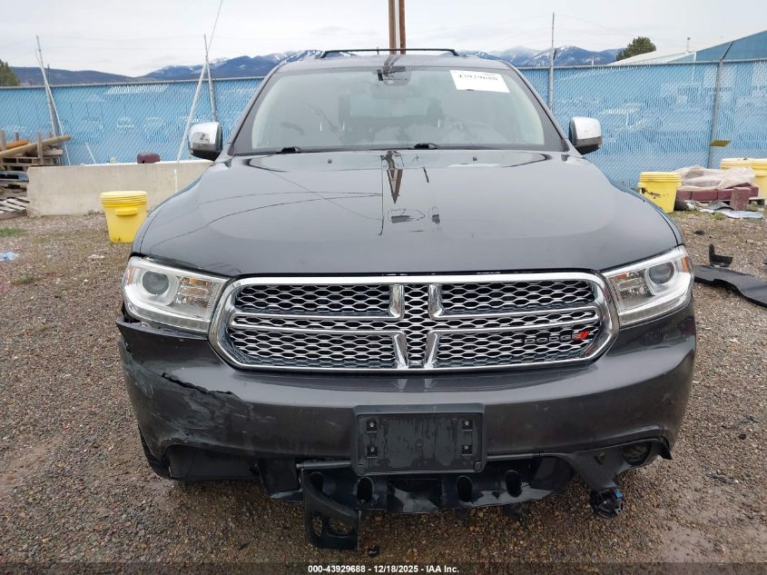 2016 Dodge Durango Citadel VIN: 1C4RDJEG0GC481836 Lot: 43929688