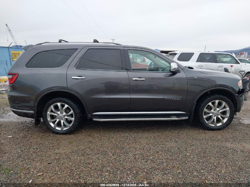 2016 Dodge Durango Citadel VIN: 1C4RDJEG0GC481836 Lot: 43929688