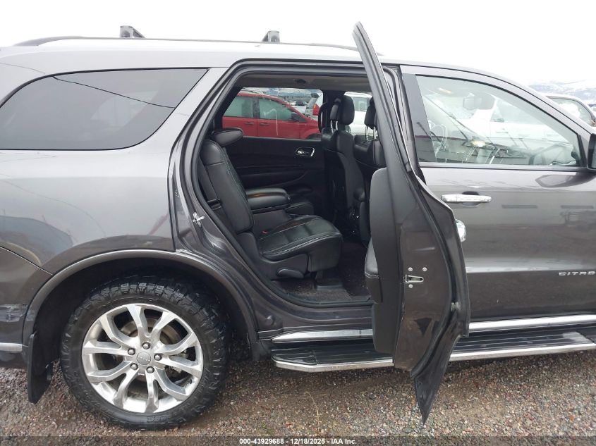 2016 Dodge Durango Citadel VIN: 1C4RDJEG0GC481836 Lot: 43929688