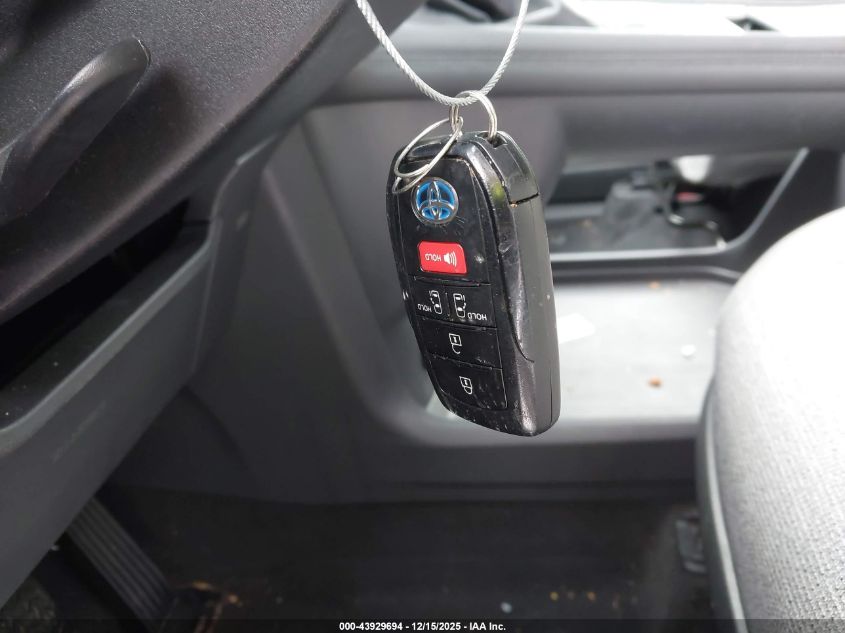 2022 Toyota Sienna Le VIN: 5TDBRKEC7NS086151 Lot: 43929694