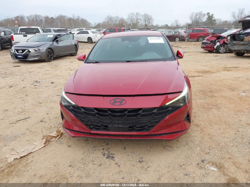 2021 Hyundai Elantra Sel VIN: KMHLS4AGXMU064275 Lot: 43929706